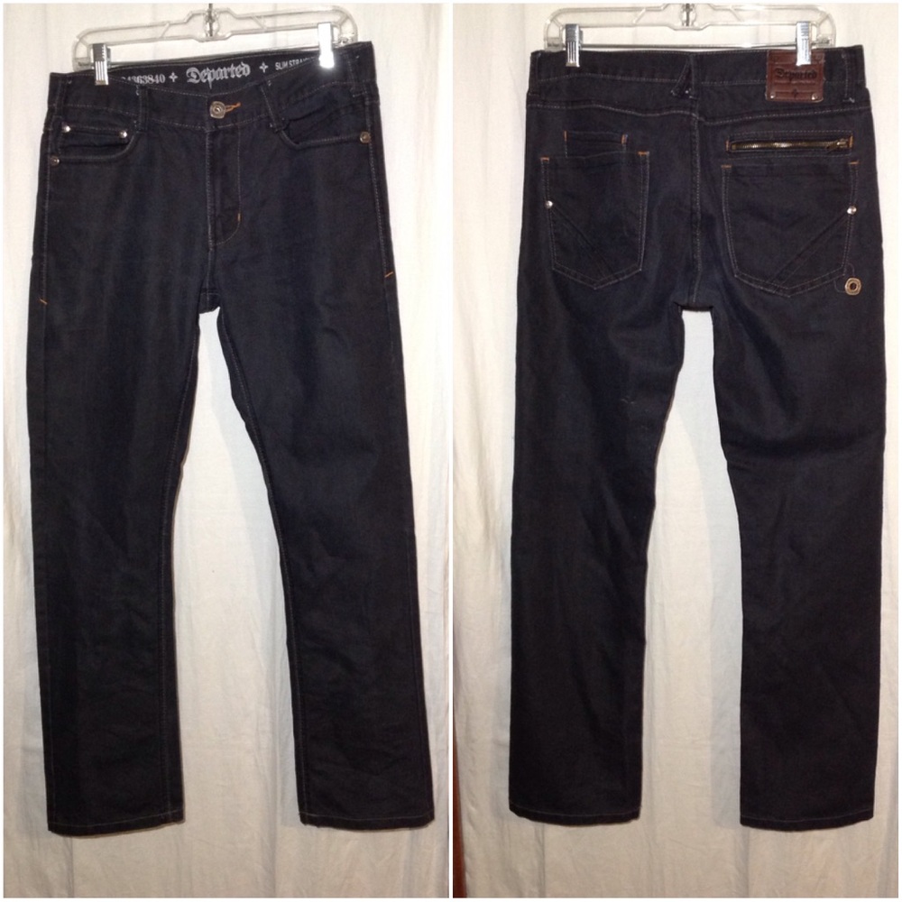 Men's Size 32 Departed Slim Straight Jeans